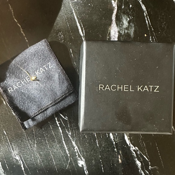 Rachel Katz Diamond Dagger Stud (1) in Yellow Gold - Picture 6 of 6